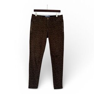 Democracy Ab Solution Jeans Leopard Print Size 8